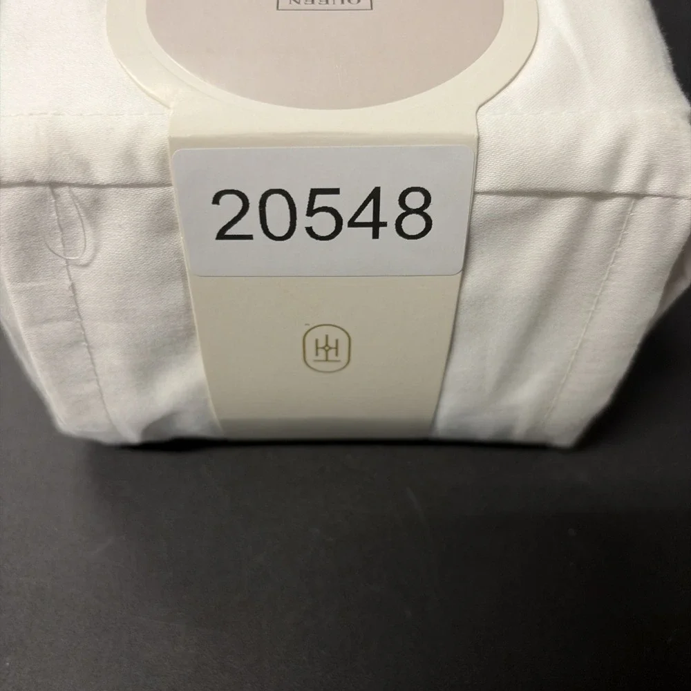 Threshold Queen 400 Thread Count Performance Flat Sheet In Sour Cream NWT 20548